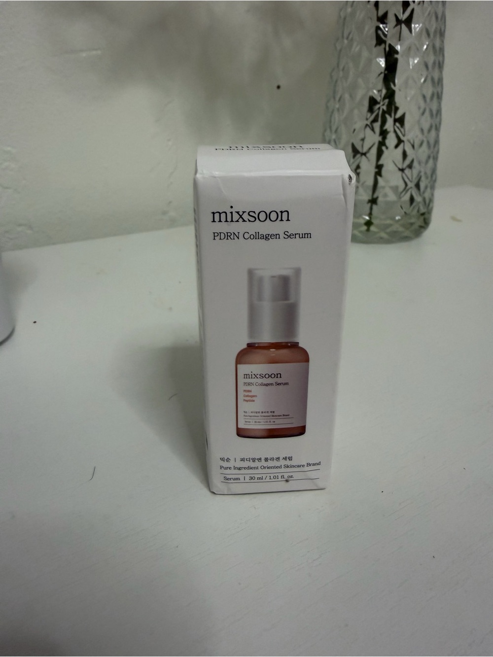 PDRN Collagen Serum - White & Peach Bottle